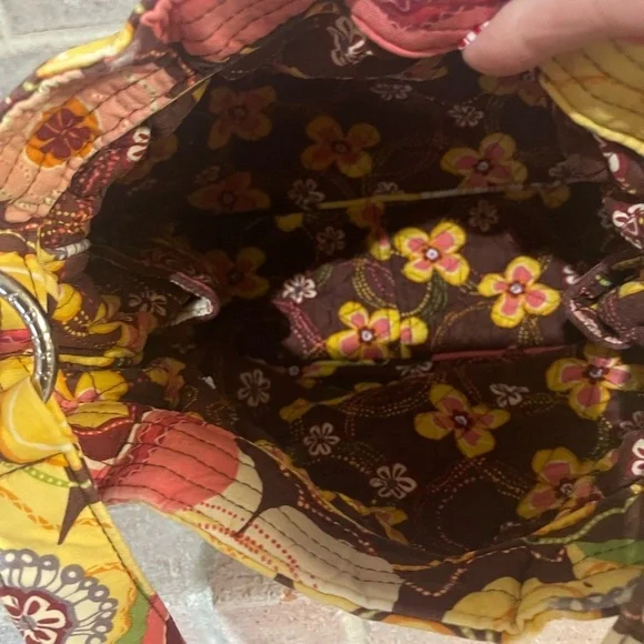 Floral Quilted Women's Bag - Multicolor - Picture 8 of 8